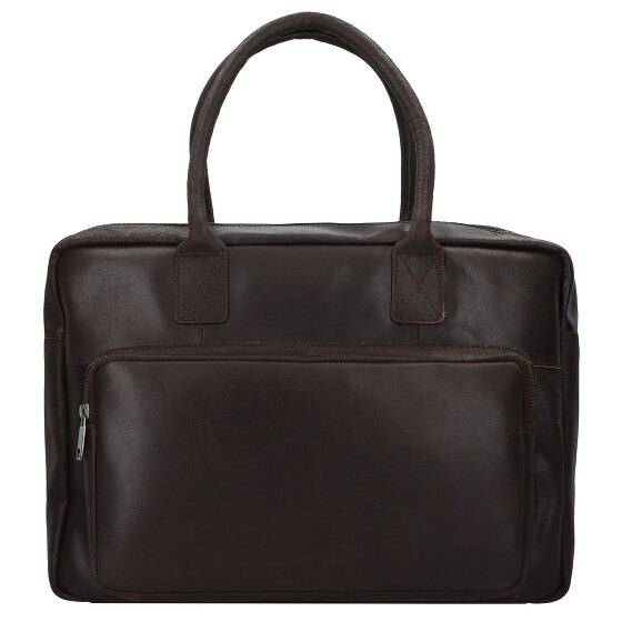 Burkely Vintage Mitch Porte-documents en cuir 39 cm Compartiment pour ordinateur portable