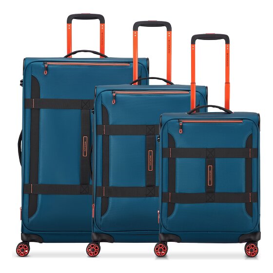 Roncato Norway 4 roues Set de valises 3 pièces avec soufflet d'extension