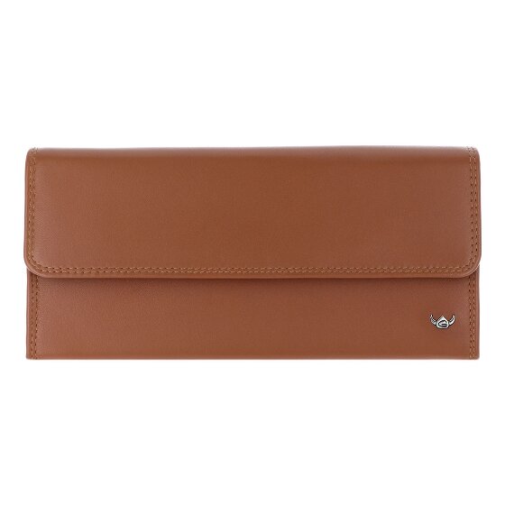 Golden Head Polo Porte-monnaie Protection RFID Cuir véritable 19.5 cm