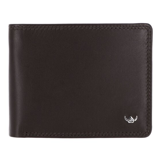 Golden Head Polo Porte-monnaie Protection RFID Cuir véritable 11 cm