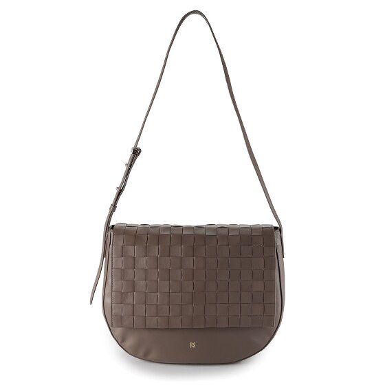 DuDu Sac à bandoulière Cuir véritable 34 cm