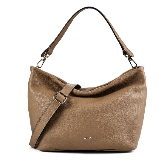 abro Ebony Sac à bandoulière Cuir véritable 39 cm