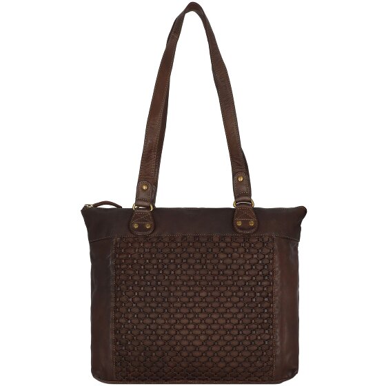 Greenland Nature Femi & Nine Sac à bandoulière en cuir 35 cm