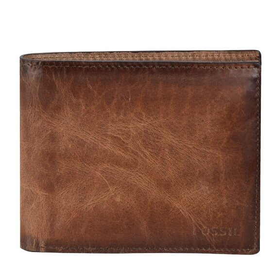 Fossil Derrick Porte-monnaie Protection RFID Cuir véritable 11.5 cm