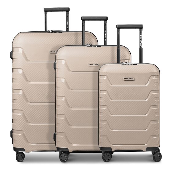 Smartbox Edition 01 4 roues Set de valises 3 pièces '"avec soufflet d''extension"'