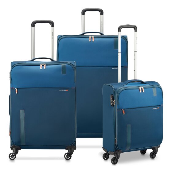 Roncato Speed 4 roulettes Set de valises 3 pièces avec soufflet d'extension