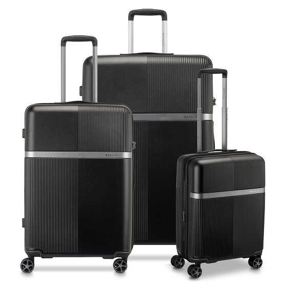 Roncato Airglam 4 roues Set de valises 3 pièces avec soufflet d'extension