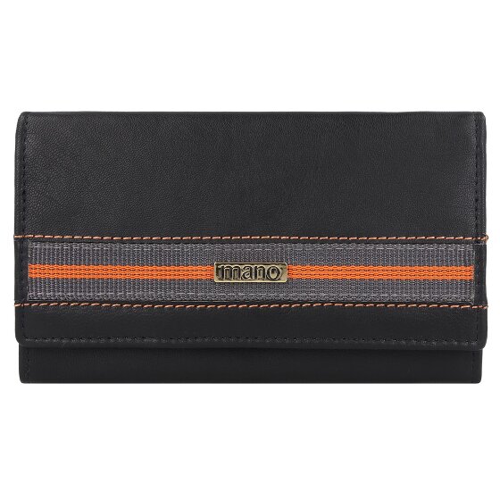 mano Don Leonardo Porte-monnaie RFID cuir 16 cm