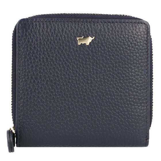 Braun Büffel Asti Porte-monnaie Protection RFID Cuir véritable 10 cm