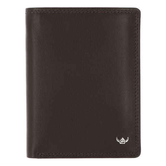 Golden Head Polo Porte-monnaie Protection RFID Cuir véritable 9 cm