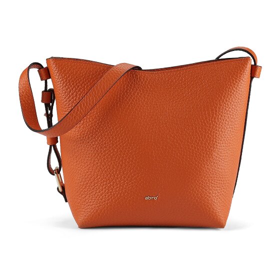 abro Cosmo Sac à bandoulière Cuir véritable 21 cm