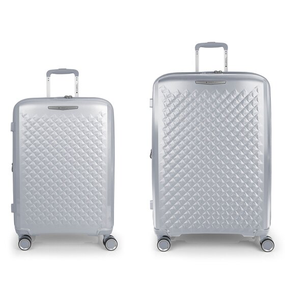 Gabol Queens 4 roulettes Set de valises 2 pièces avec soufflet d'extension