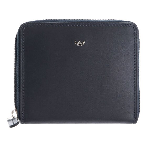 Golden Head Polo Porte-monnaie Protection RFID Cuir véritable 12.5 cm