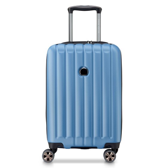Delsey Paris Longitude 4 roulettes Trolley de cabine 55 cm avec soufflet d'extension