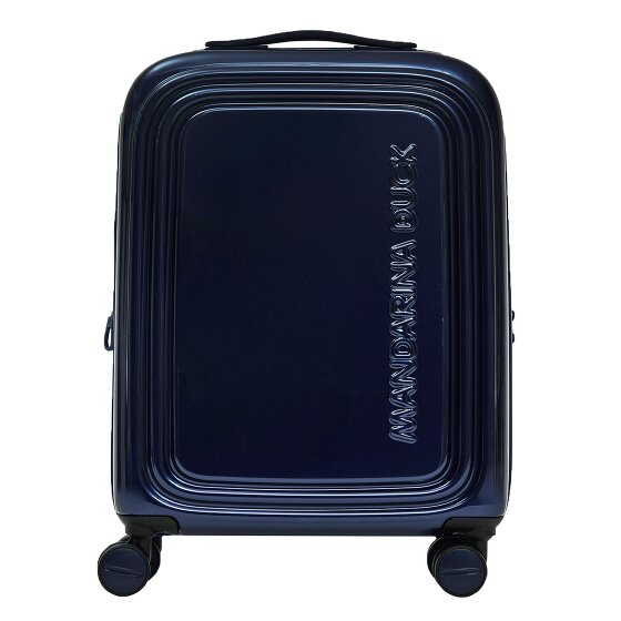 Mandarina Duck Logoduck + Metal 4 roulettes Trolley S 55 cm avec soufflet d'extension