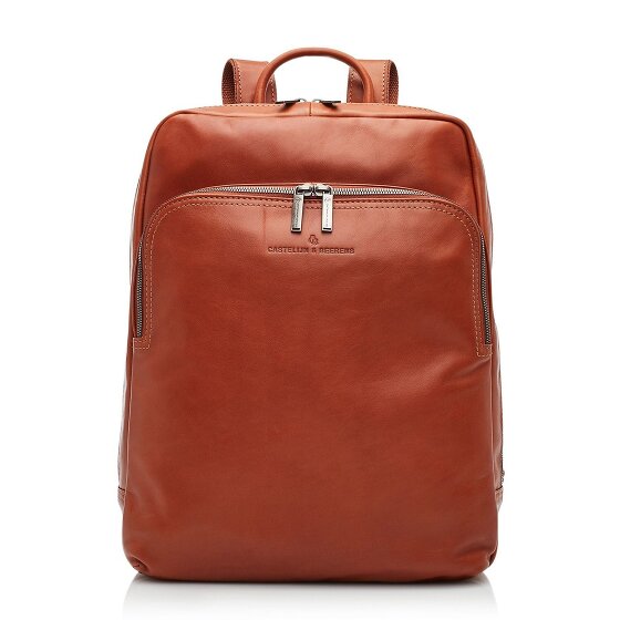 Castelijn & Beerens Firenze Sac à dos RFID Cuir 41 cm Compartiment pour ordinateur portable