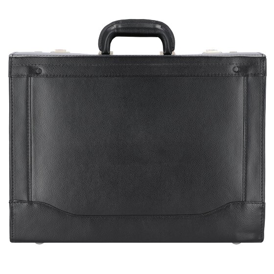Alassio Valise de pilote en cuir, compartiment pour ordinateur portable 45 cm