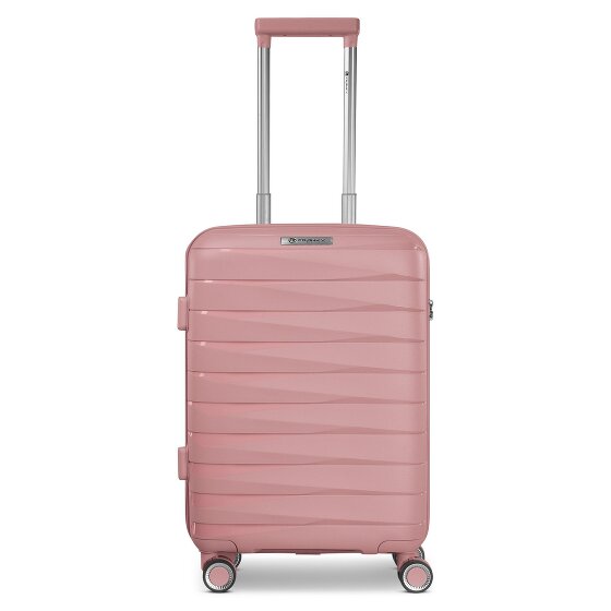 Franky London 4 roulettes Trolley de cabine S 55 cm avec soufflet d'extension