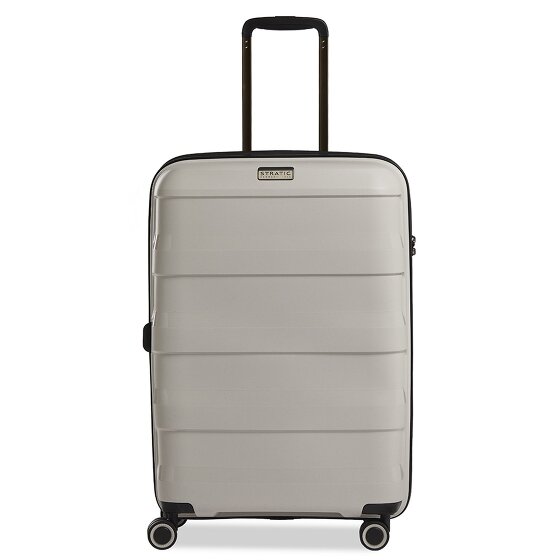 Stratic Straw + 4 roues Valise cabine 65 cm avec soufflet d'extension