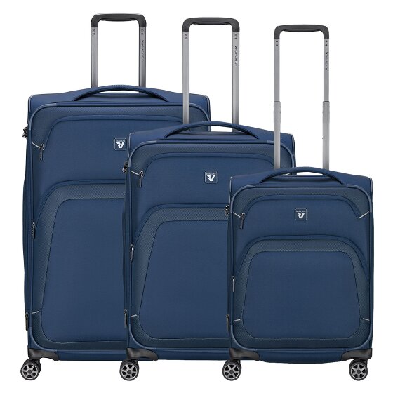 Roncato Gateway 4 roues Set de valises 3 pièces avec soufflet d'extension