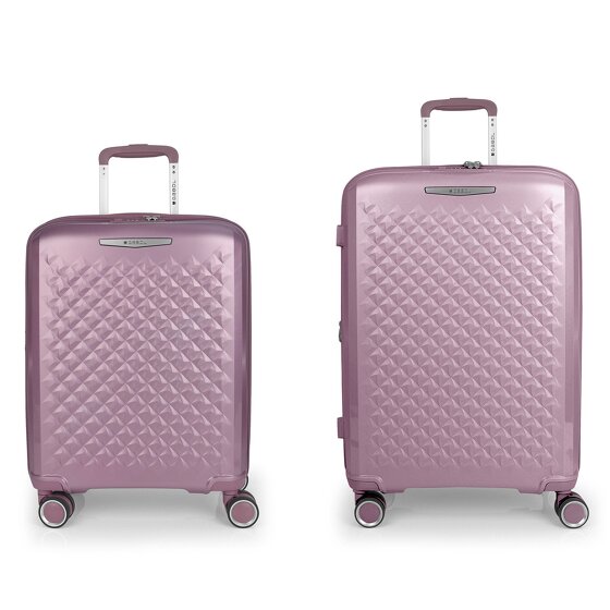 Gabol Queens 4 roues Set de valises 2 pièces avec soufflet d'extension
