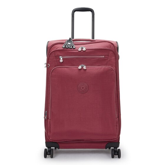 Kipling Basic 4 roulettes Trolley M 68 cm avec soufflet d'extension