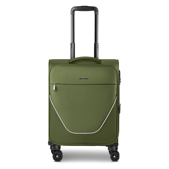 Stratic taska 4 roues Valise cabine S 55 cm avec soufflet d'extension