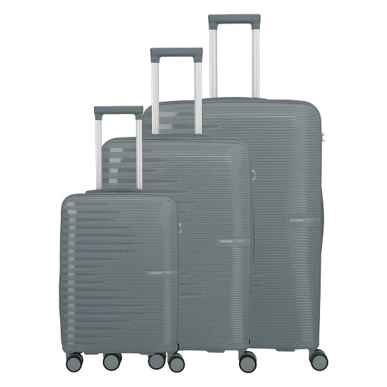 Travelite Pacific 4 roulettes Set de valises 3 pièces