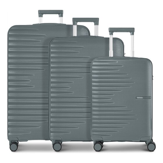 Travelite Pacific 4 roues Set de valises 3 pièces