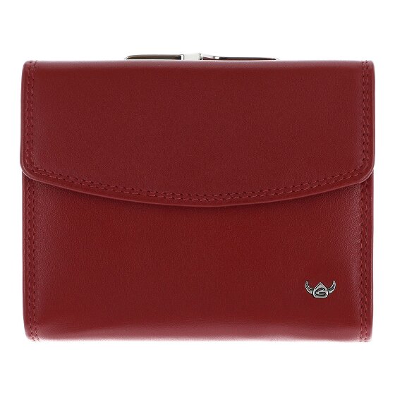 Golden Head Polo Porte-monnaie Protection RFID Cuir véritable 12 cm