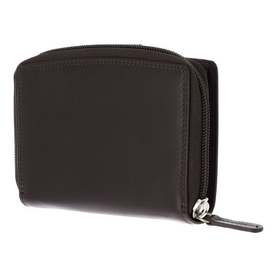 Golden Head Polo Porte-monnaie Protection RFID Cuir véritable 12 cm