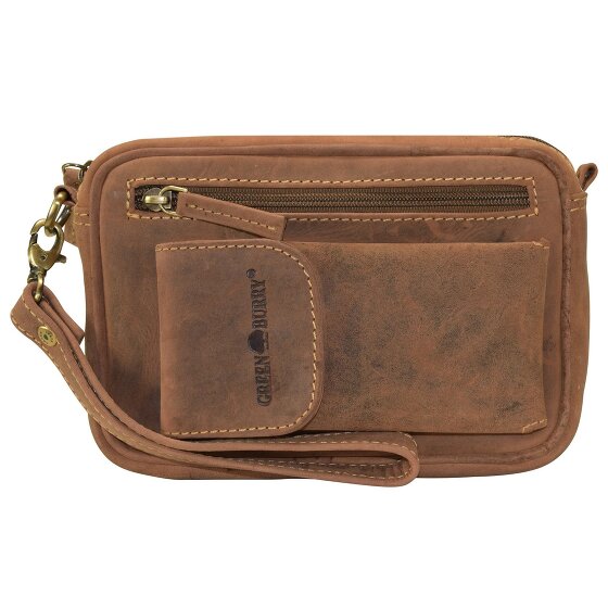 Greenburry Sac en cuir Vintage pour homme 22 cm