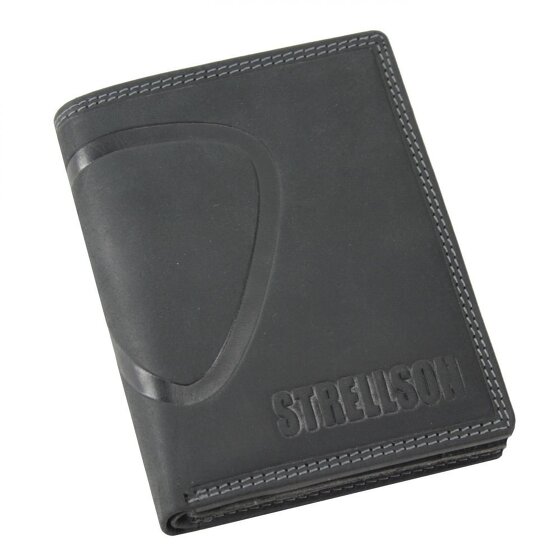 Strellson Porte-monnaie Baker Street en cuir 10 cm