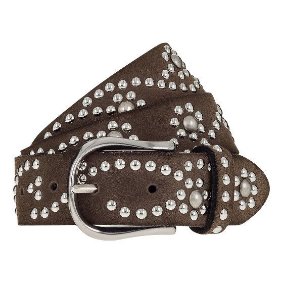 b.belt Ceinture à rivets Cuir véritable