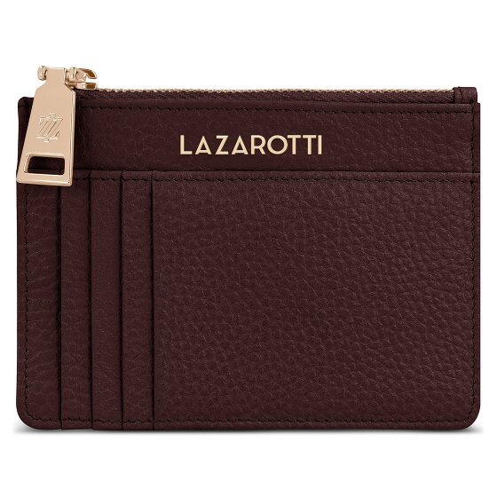 Lazarotti Bologna Leather Étui à clés en cuir 11,5 cm avec poche Air Tag