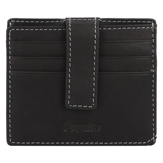 Esquire Porte-cartes de crédit Oslo Dallas RFID en cuir 9,5 cm