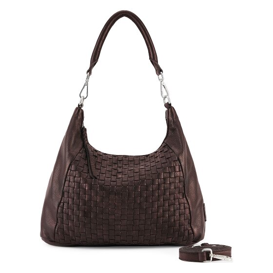 FredsBruder Calm Weave Sac à bandoulière Cuir véritable 38 cm