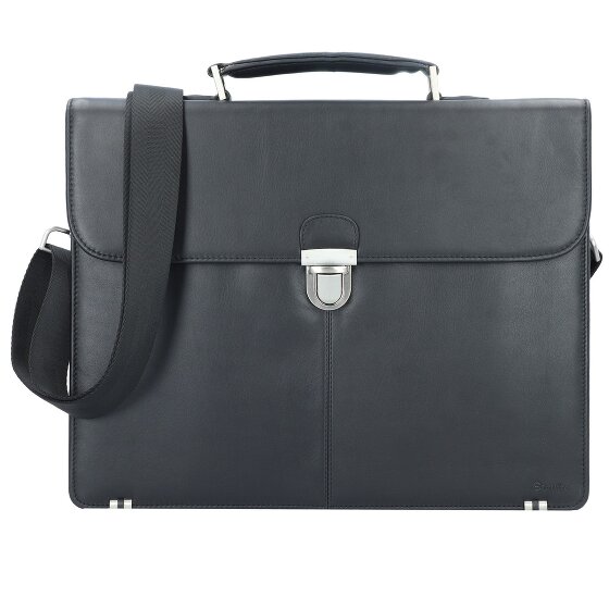 Esquire Porte-documents Oxford en cuir 40 cm pour ordinateur portable