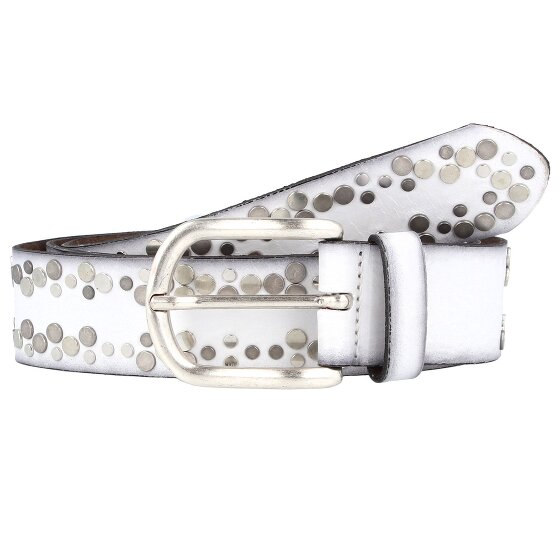 Vanzetti Ceinture à rivets en cuir
