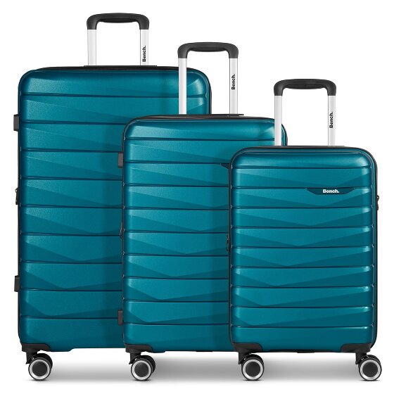 Bench Paris 4 roulettes Set de valises 3 pièces avec soufflet d'extension