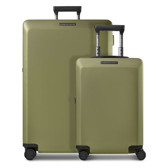 Porsche Design Set de valises Voyager 3.0 à 4 roues, tailles S et L, avec soufflet d'extension