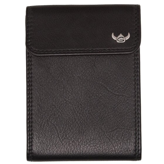 Golden Head Porte-cartes de crédit Polo RFID en cuir 12 cm