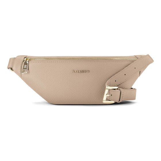 Lazarotti Bologna Leather Sac banane Cuir véritable 31 cm