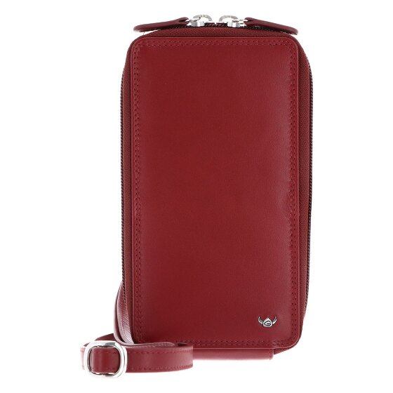Golden Head Polo Pochette pour téléphone portable Cuir véritable 9.5 cm