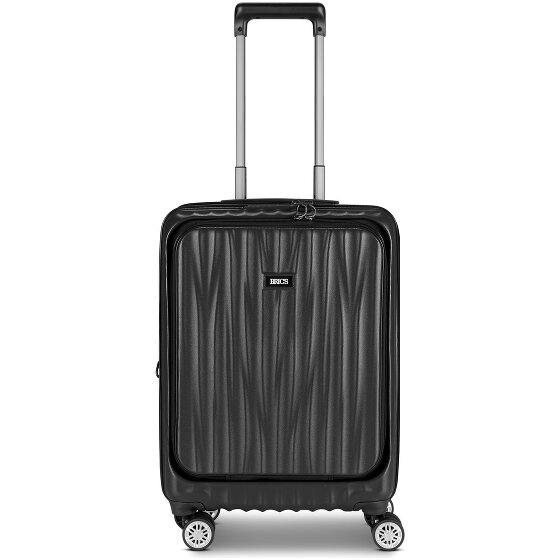 Bric's Cervia 2.0 4 roulettes Trolley de cabine S 55 cm Compartiment pour ordinateur portable avec soufflet d'extension