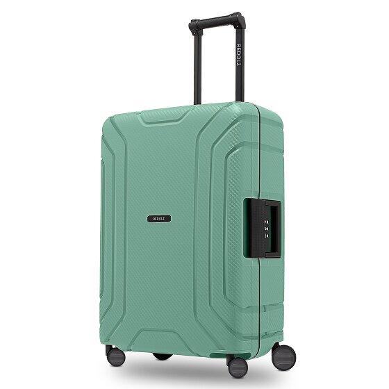 Redolz Essentials 15 trolley à 4 roulettes 65 cm avec fermeture à trois points