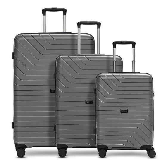 Redolz Essentials 05 3-SET 4 roues Set de valises 3 pièces
