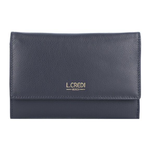 L.Credi Porte-monnaie Evelyn RFID cuir 14,5 cm