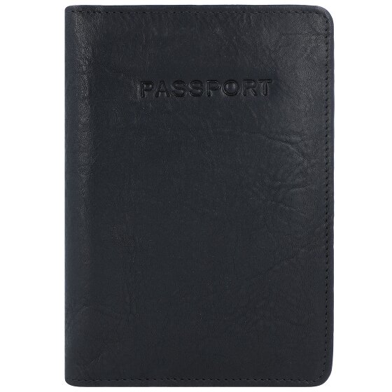 Burkely Antique Avery Porte-passeport RFID en cuir 10 cm