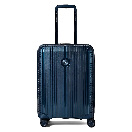 Polestream Paris 4 roulettes Trolley de cabine 55 cm avec soufflet d'extension